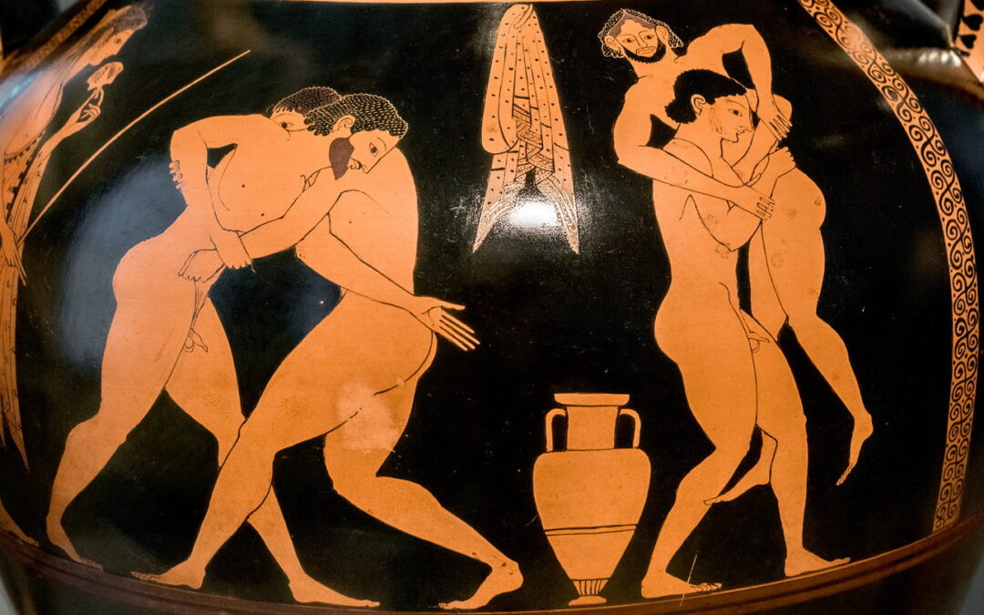 photo of Greek pottery